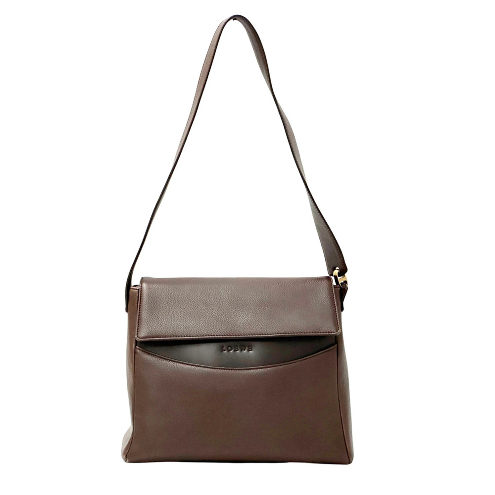 Loewe handbag for women, brand name, shoulder bag, leather, one-shoulder, dar...